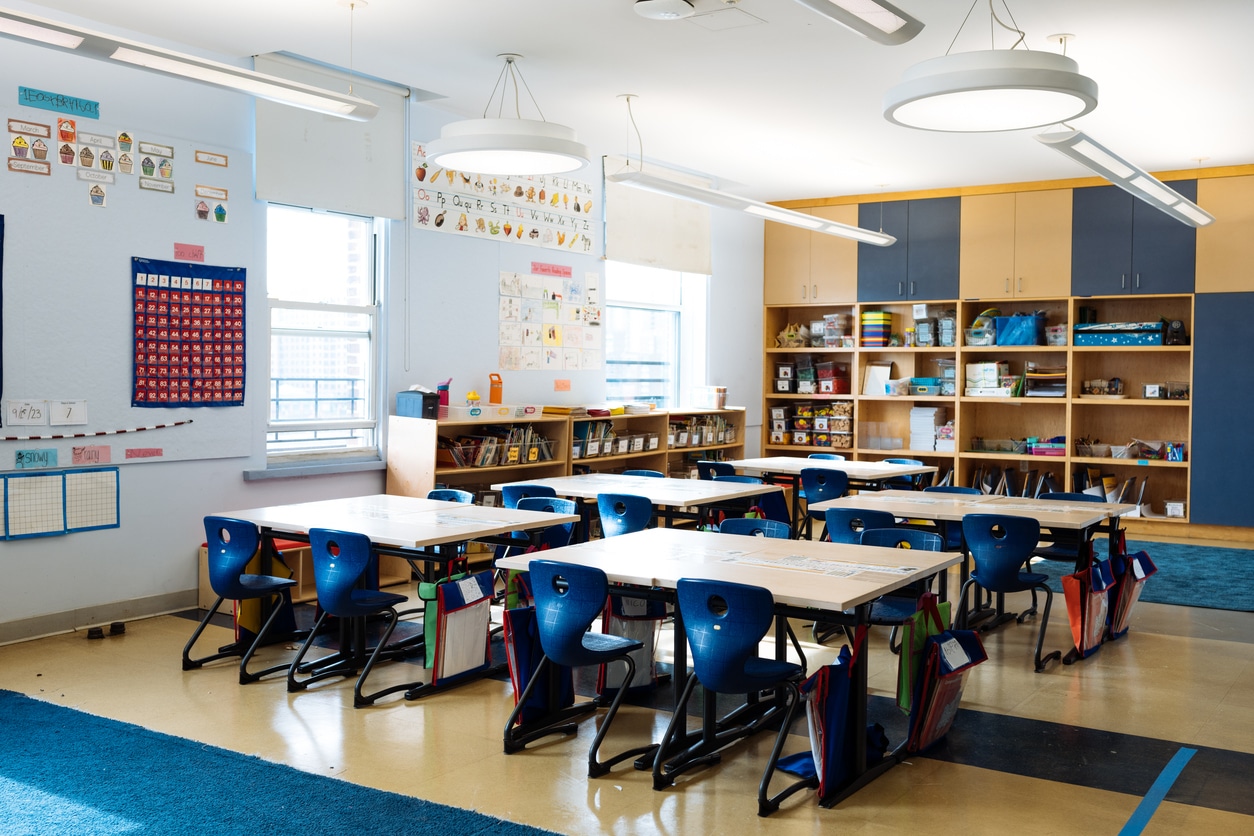 Elementary classroom