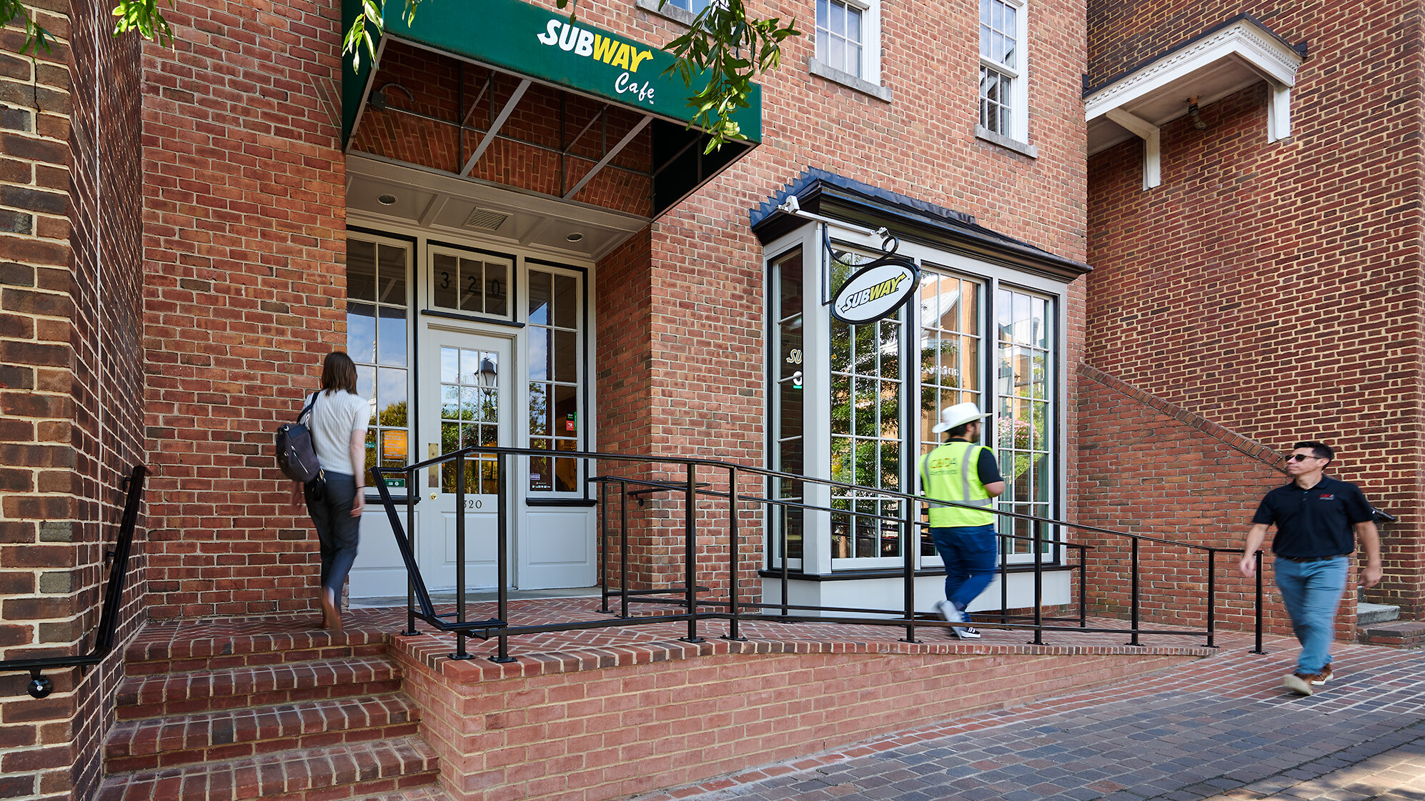 Subway Cafe Exterior