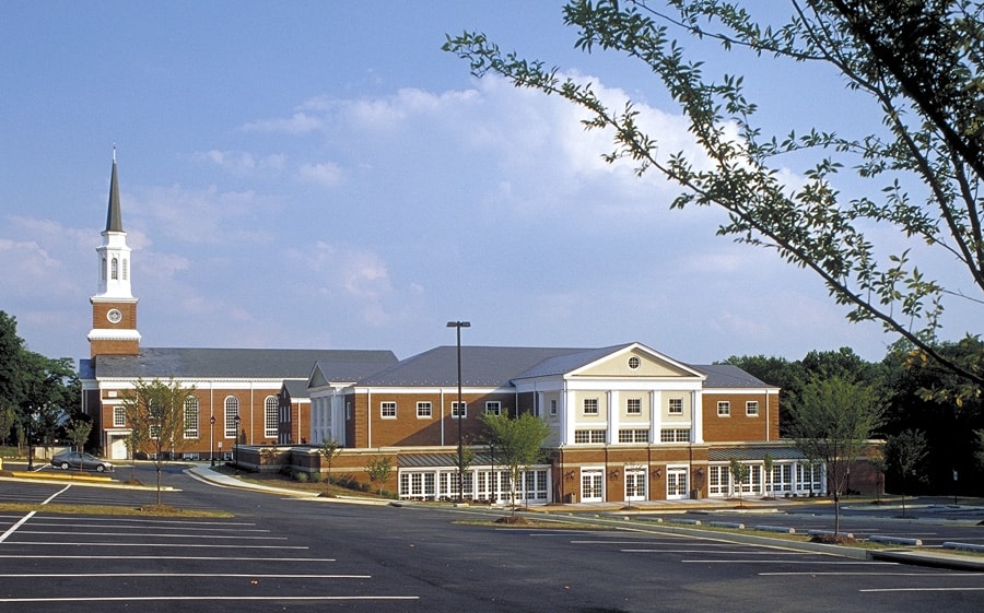 Exterior of building